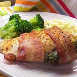 Spinach Stuffed Chicken breasts