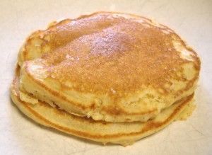 Orange Cornmeal Pancakes