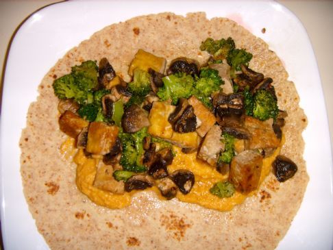 Tofu Veggie Burritos