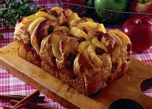 Apple sausage Bread