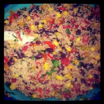Women's Health Spicy Quinoa and Black Bean Salad