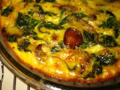 Spinach and Potato Frittata