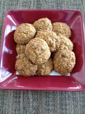 Hemp Oatmeal Raisin Cookies