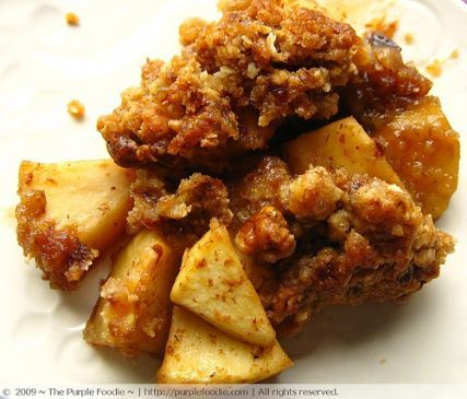 Extra Crispy Apple Crisp