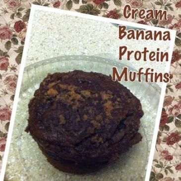 Crunch Cookies & Cream Banana Protein Muffins (cal 210.6/Potassium 264.4 mg, /Protein7.2 g)
