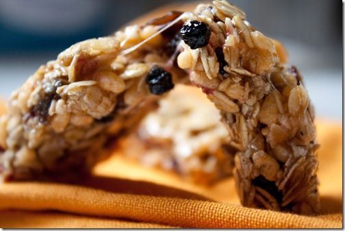 Chewy Cherry Chocolate Almond Granola Bars