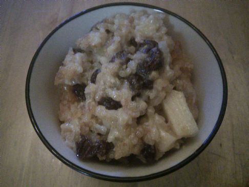 Rice Pudding with Fruit