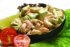 Avocado with Shrimps (Mama Roma)