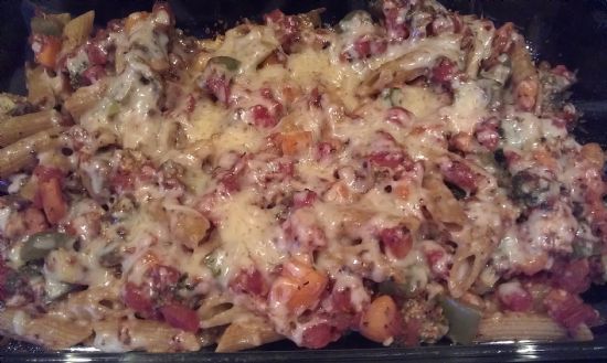 Baked Ziti with Vegetables 