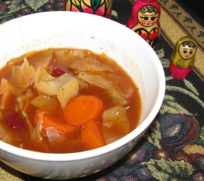 Zina's Beef & Veggie Borscht Soup