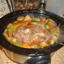 Garlic Top Sirloin Pot Roast