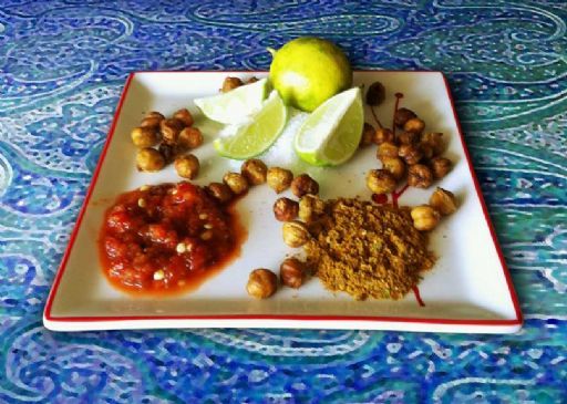 Indian Lemon Chili Chickpeas