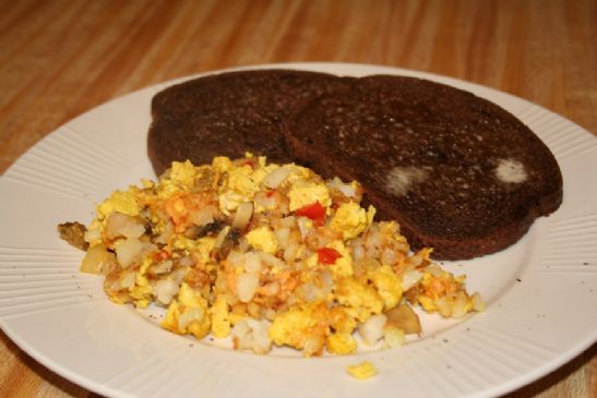 Tofu Scramble Casserole - Vegan Breakfast