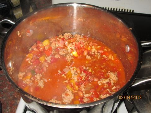 Healthy Low-Fat Turkey Chili