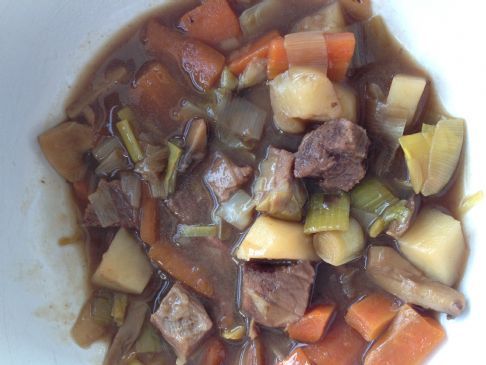 beef and vegetable stew