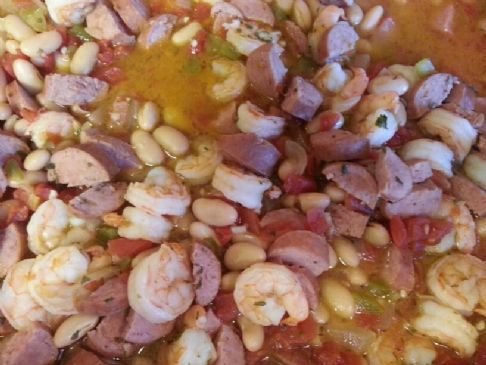 creole shrimp and sausage stew