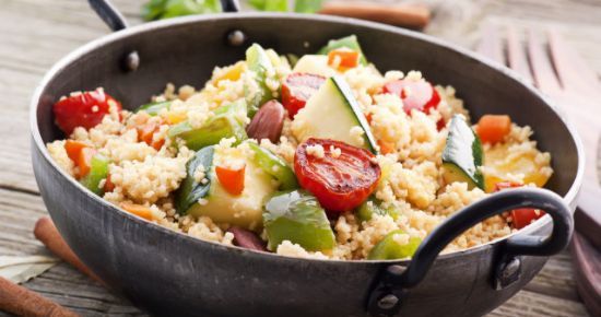 couscous with vegetable