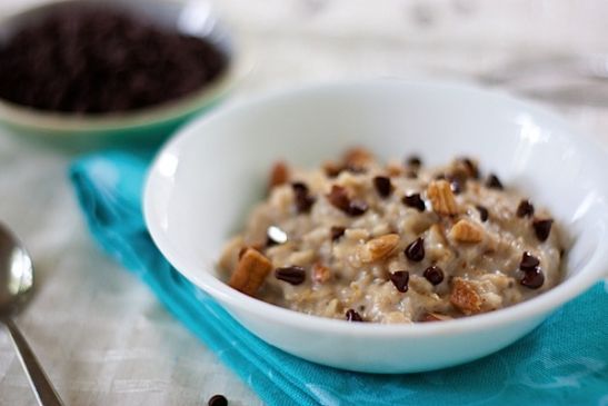 Chocolate Chip Cookie Dough Oatmeal