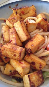 Chili-Lime Pan Fried Tofu