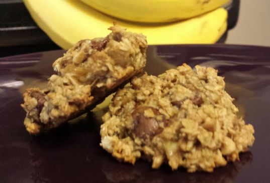 Chocolate Peanut Butter Oatmeal Health Cookies