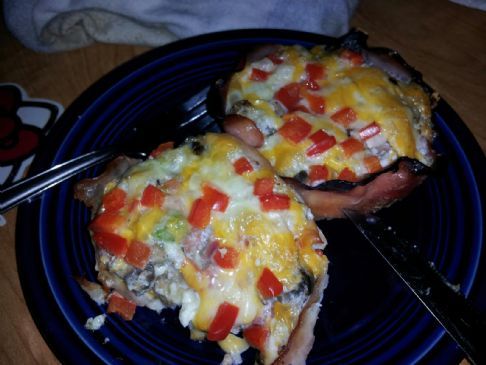 Baked Egg & Turkey/Ham Cups