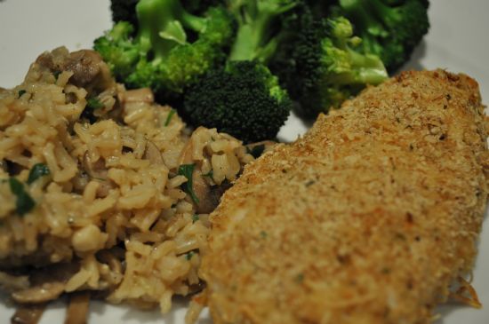 Dijon Chicken & Mushroom Rice Pilaf