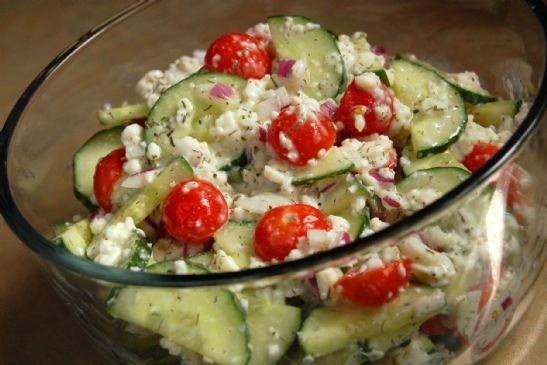 Savoury Cottage Cheese Salad