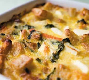 Oven-baked vegetable frittata