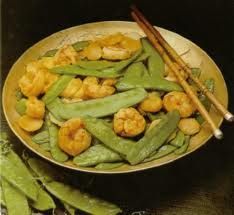 Stir Fried Shrimp & Pea Pods