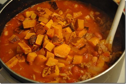 Butternut Squash & Turkey Chili