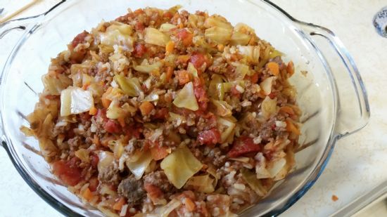 Beef and cabbage stew