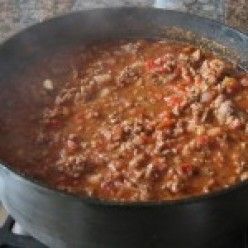 Dutch oven Green Chili Beef