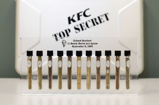 kentucky fried chicken vials