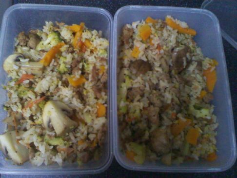 Turkey & Vegetable Fried Rice