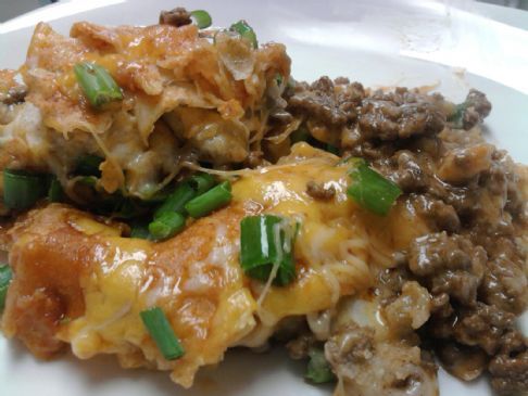 Beef Enchilada Casserole