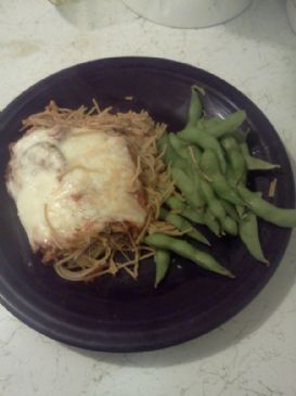 Geevie's Eggplant Parmesan & Spaghetti Bake