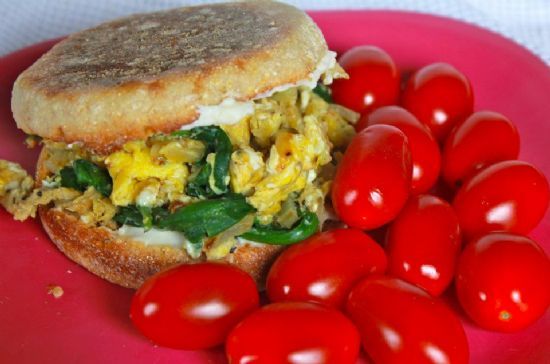 Veggie & Egg Breakfast Sandwich