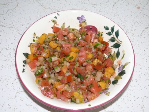 Mango and Tomato Salsa