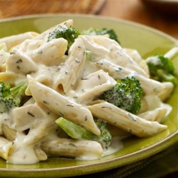 Basil Pesto Cream Chicken and Pasta