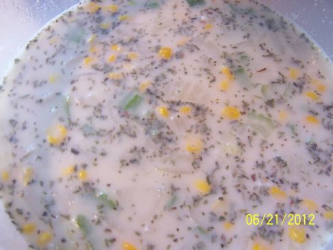 POTATO CORN CHOWDER