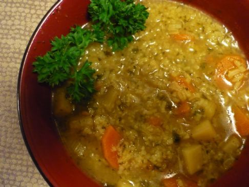 Vegetable Parsley Soup