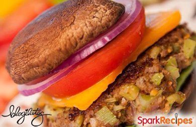 Healthy Low-Carb Cheeseburger