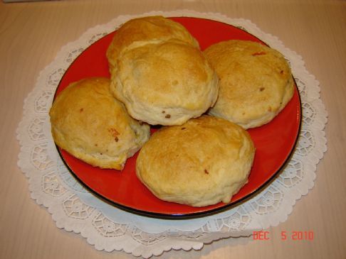 Sausage Stuffed Biscuit