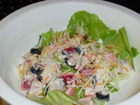 Quickie Imitation Crab Salad