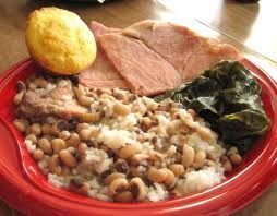 Black-Eyed Peas and Hog Jowl or Ham Hocks