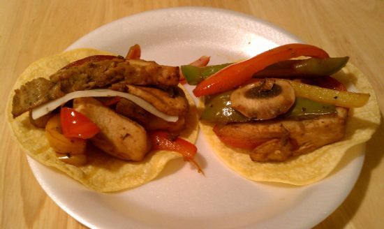 Dana's Reduced Fat Chipotle Chicken Fajitas