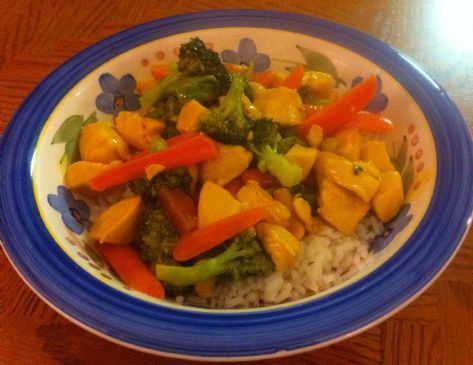 Pineapple Chicken Stir Fry