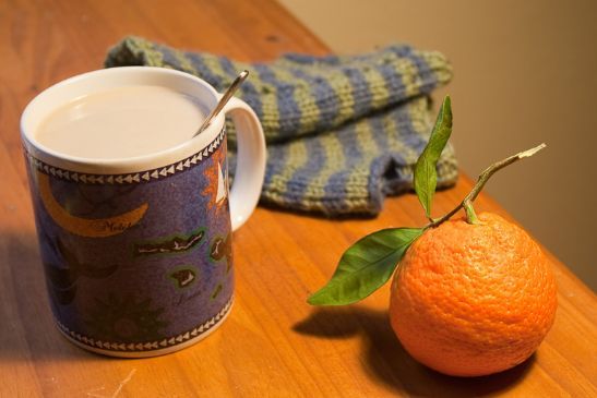 Orange-Cocoa Dessert Coffee (low fat & low carb!)