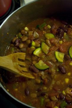 Simple Vegetarian Chili