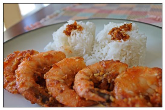 North Shore Garlic Shrimp